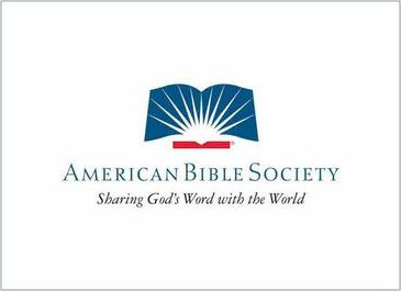 A logo of the american bible society.